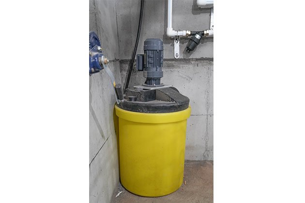 Mixing Motor & Mixing Barrel